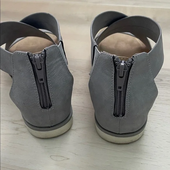 Eurosoft Laundry II wedge sandal in Light Gray Crisscross - Picture 6 of 8